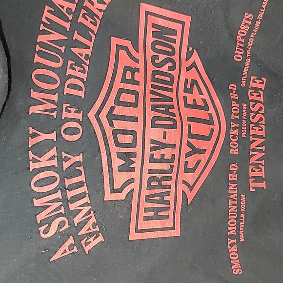 Harley davidson zip up hoodie Smoky mountains men's small - Picture 5 of 5